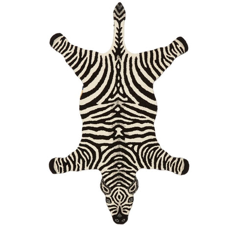Tappeto artigianale Zebra