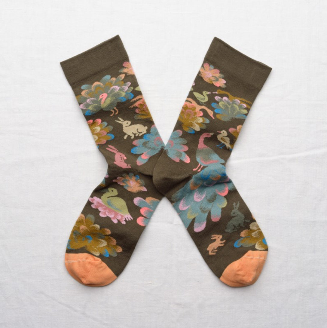 Calze Pavone Kaki