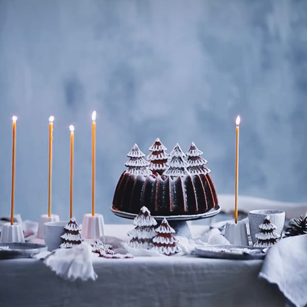 10 Candele Sottili Christmas
