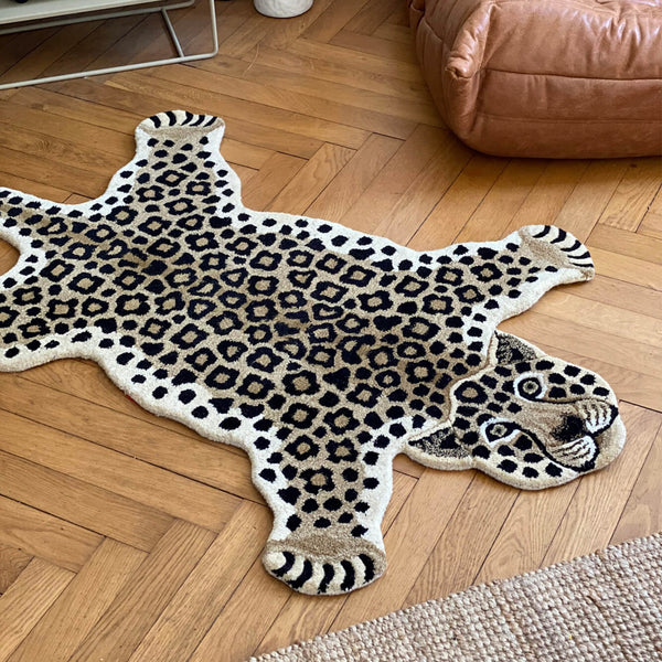 Tappeto artigianale Leopardo