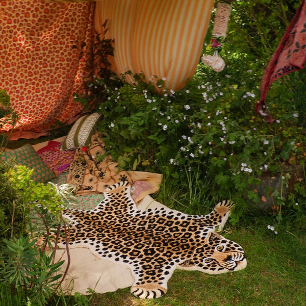 Tappeto artigianale Leopardo