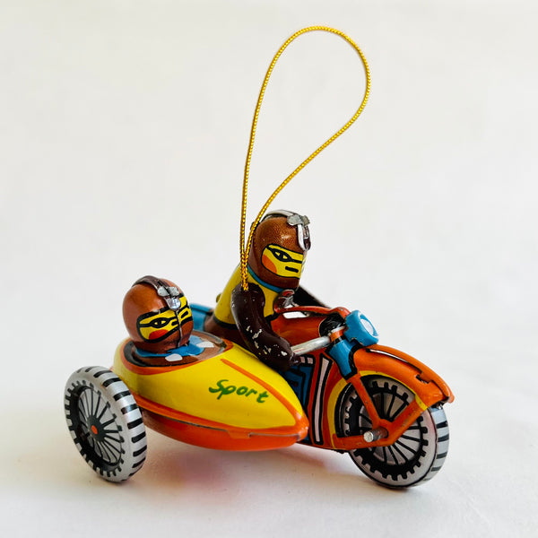 Decorazione Moto con Sidecar