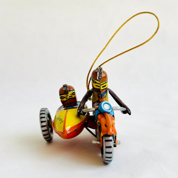 Decorazione Moto con Sidecar