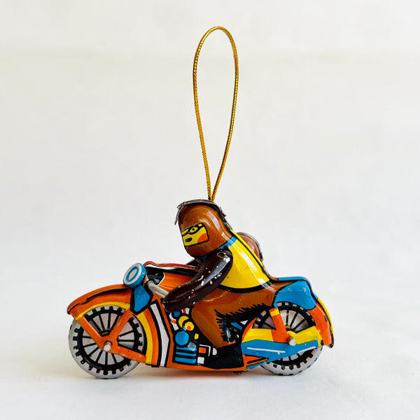 Decorazione Moto con Sidecar