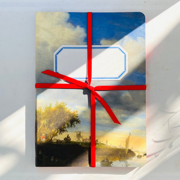 Quaderno artigianale Landscape Ruysdael
