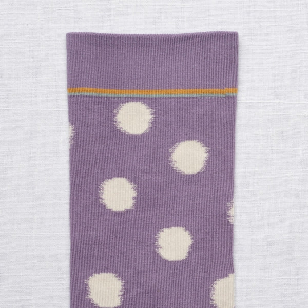Calze a pois Violet