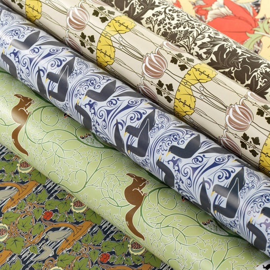 Carta decorata Arts & Crafts Movement