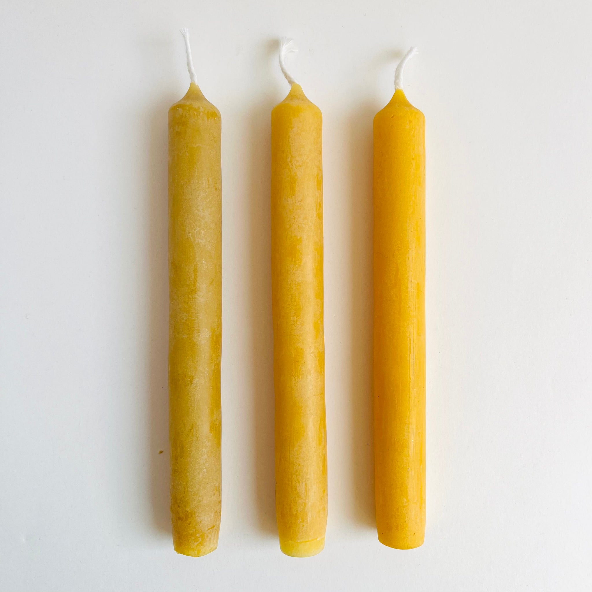 3 Candele artigianali 100% cera d’api