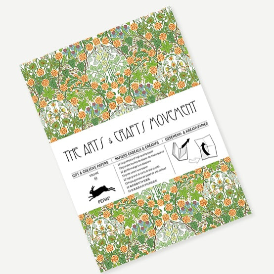 Carta decorata Arts & Crafts Movement