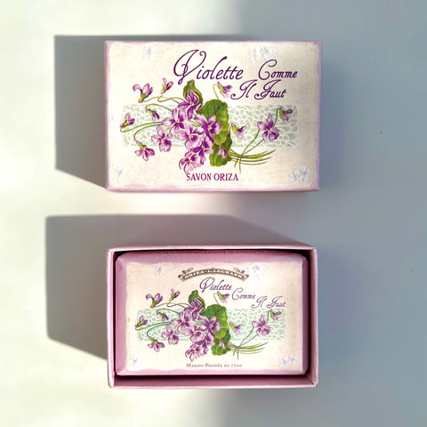 Sapone Violette comme il faut 1900