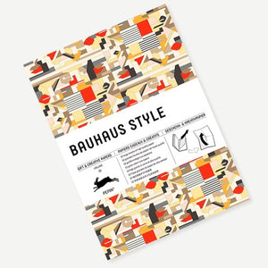 Carta decorata Bauhaus Style