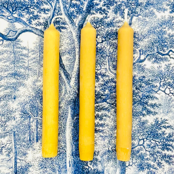 3 Candele artigianali 100% cera d’api