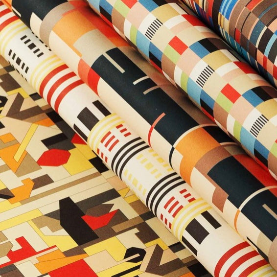 Carta decorata Bauhaus Style